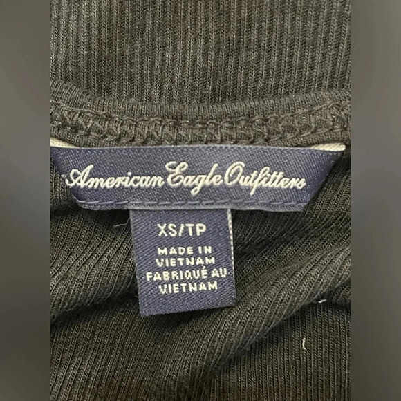 Bundle Of 3 Black Tank Tops American Eagle/Hollister XS/S - Picture 9 of 13